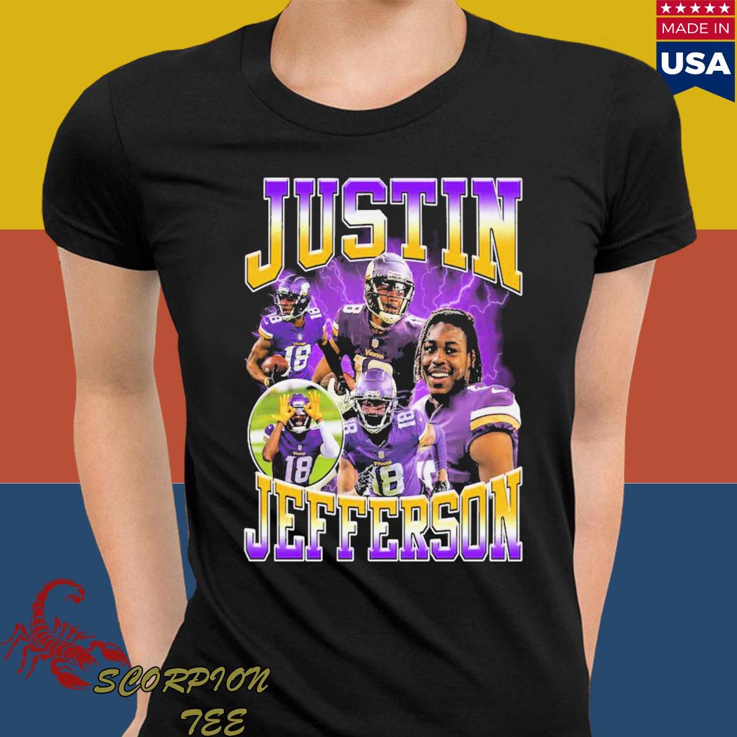 Official Youth Justin Jefferson Foolball T-shirts, hoodie, tank top,  sweater and long sleeve t-shirt