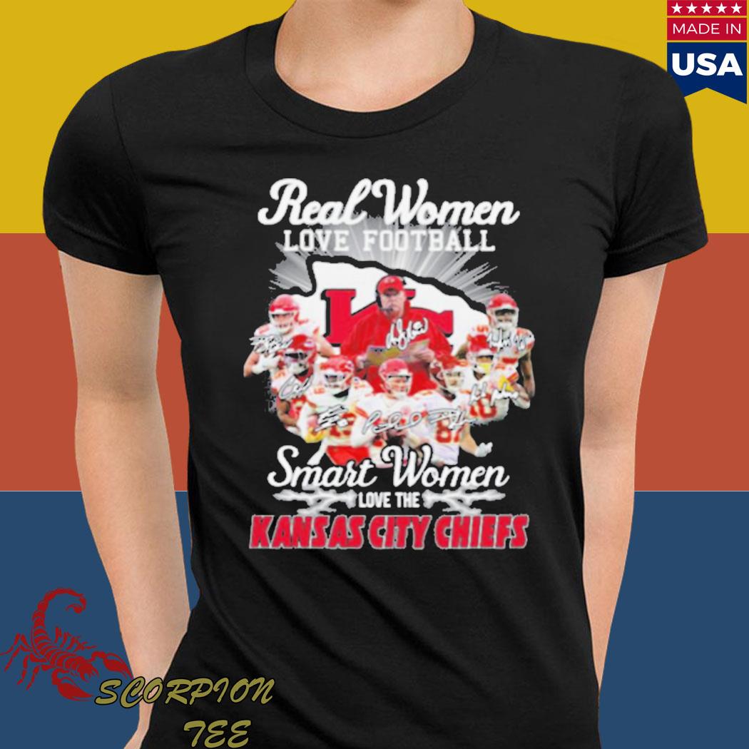 Real women love football smart women love the Kansas City Chiefs 2023 shirt  and sweater, hoodie, sweater, long sleeve and tank top