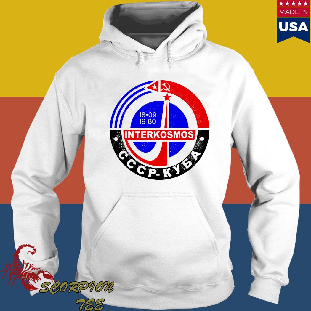 Official 1809 1980 interkosmos cccp T-s Hoodie