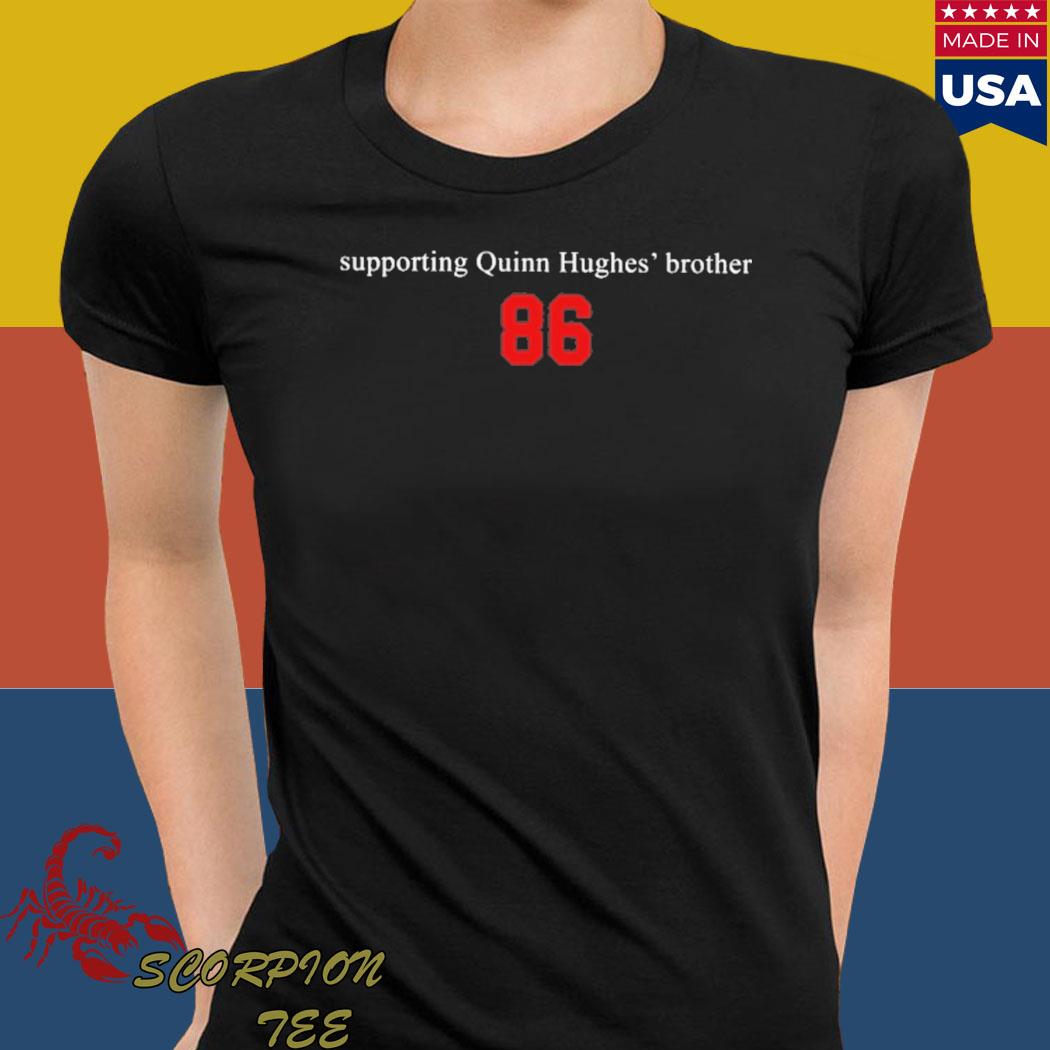  Quinn Hughes Shirt for Women (Women's V-Neck, Small