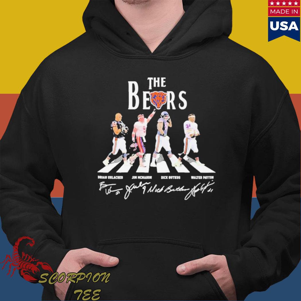 The bears brian urlacher jim mcmahon dick butkus walter payton signatures  shirt, hoodie, sweater, long sleeve and tank top