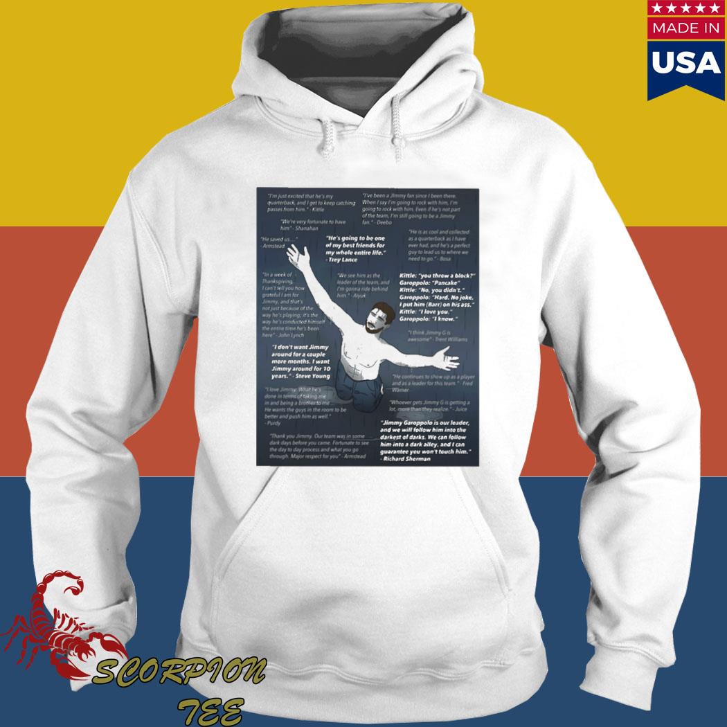 Jimmy Garoppolo Jimmy G Shirt, hoodie, sweater, long sleeve and