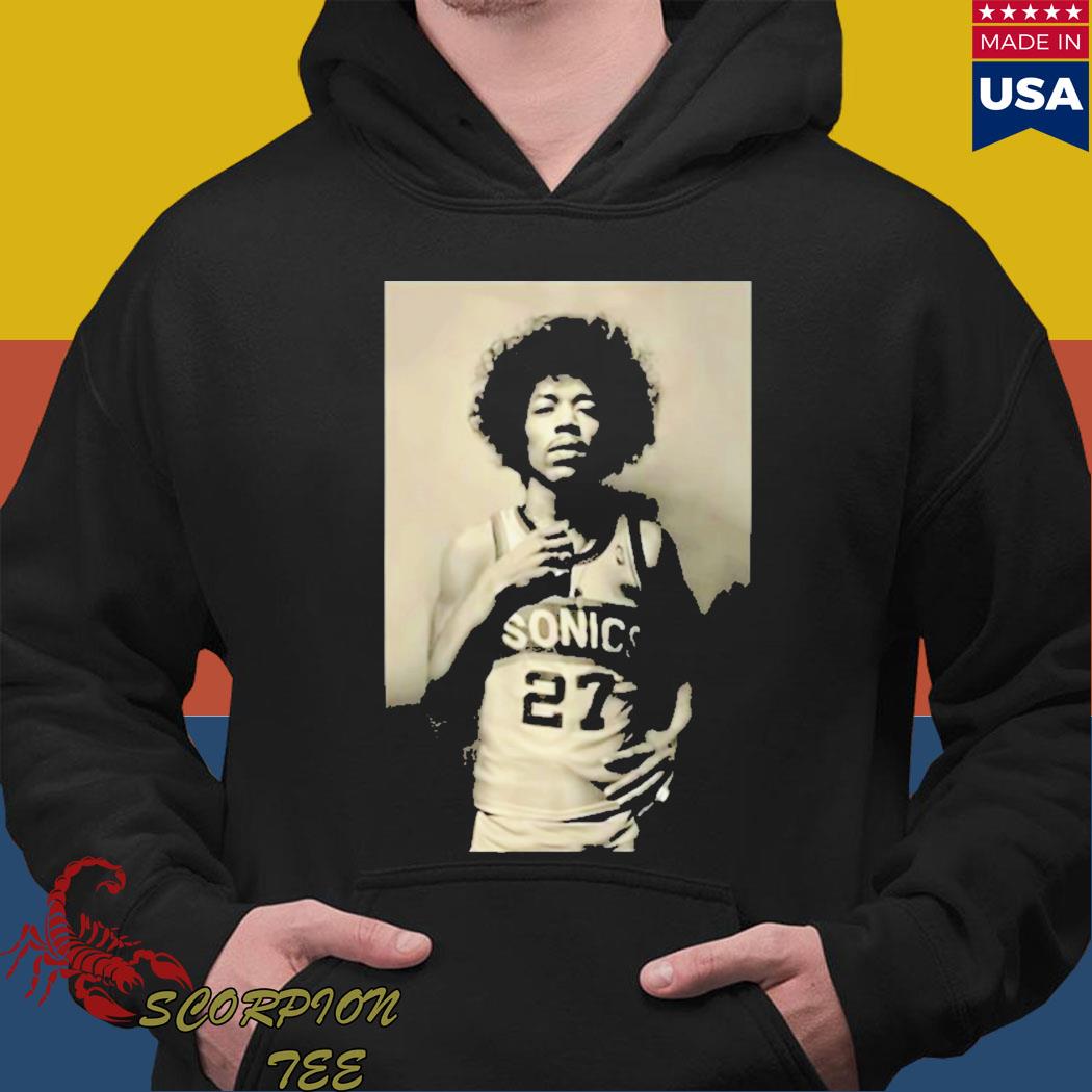 Official Klay Thompson Jimi Hendrix Supersonics T-Shirt, hoodie
