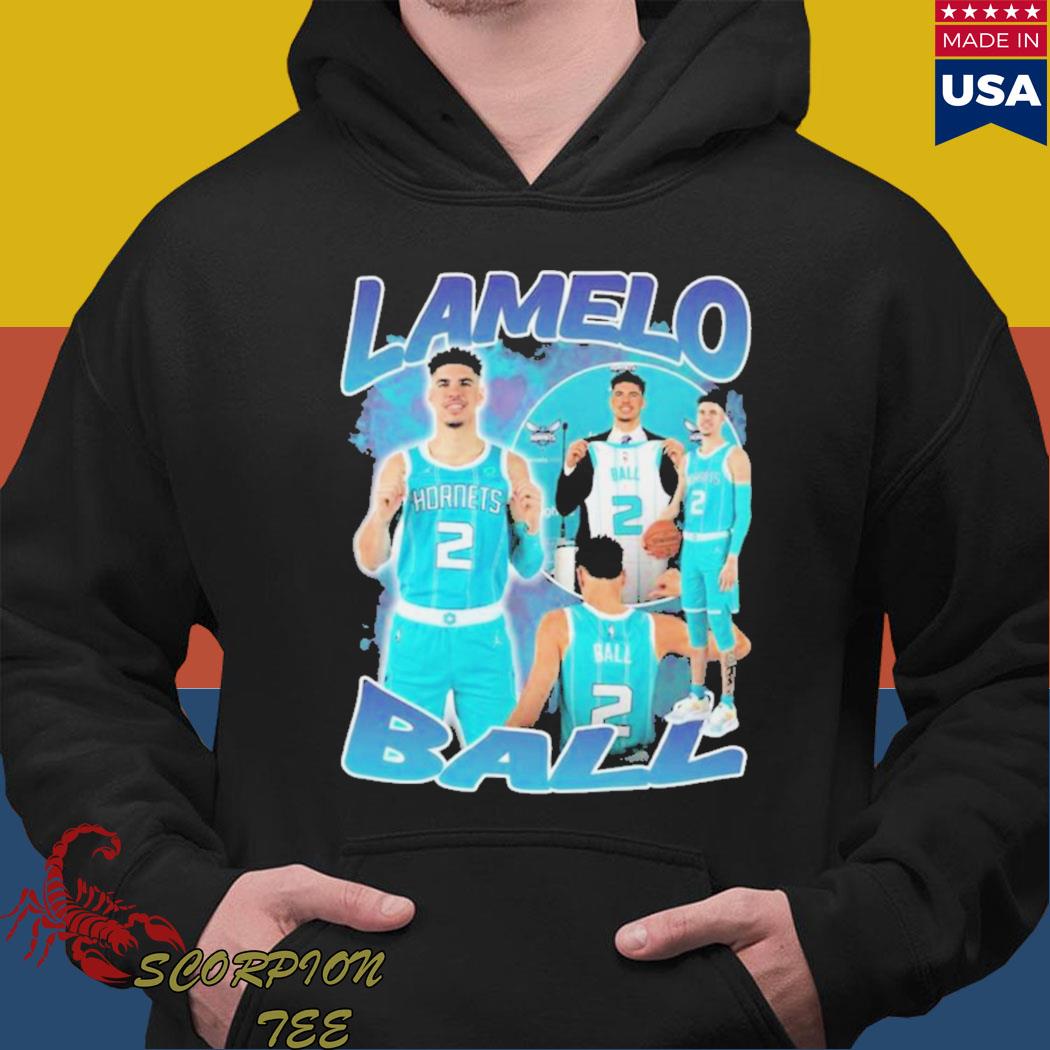 Official Lamelo Ball Charlotte Hornets City Vintage 2023 Shirt, hoodie,  tank top, sweater and long sleeve t-shirt
