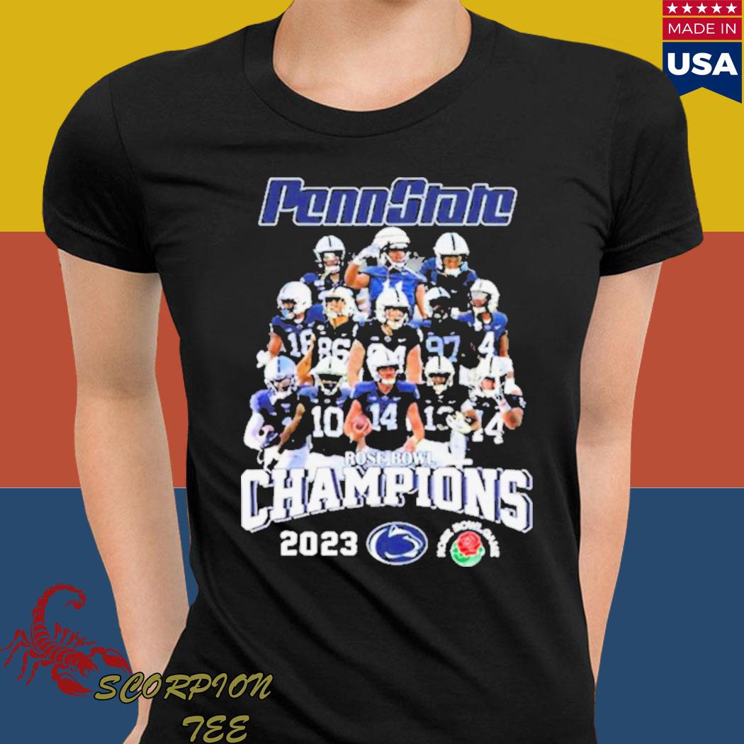 Penn state merchandise penn state 2023 rose bowl champions shirt, hoodie,  sweater, long sleeve and tank top