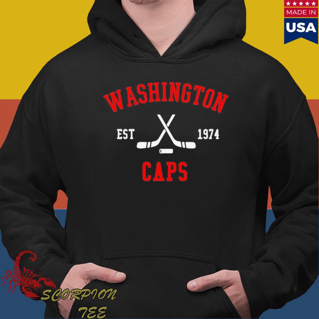 Official all caps hockey Washington capitals T-shirt, hoodie