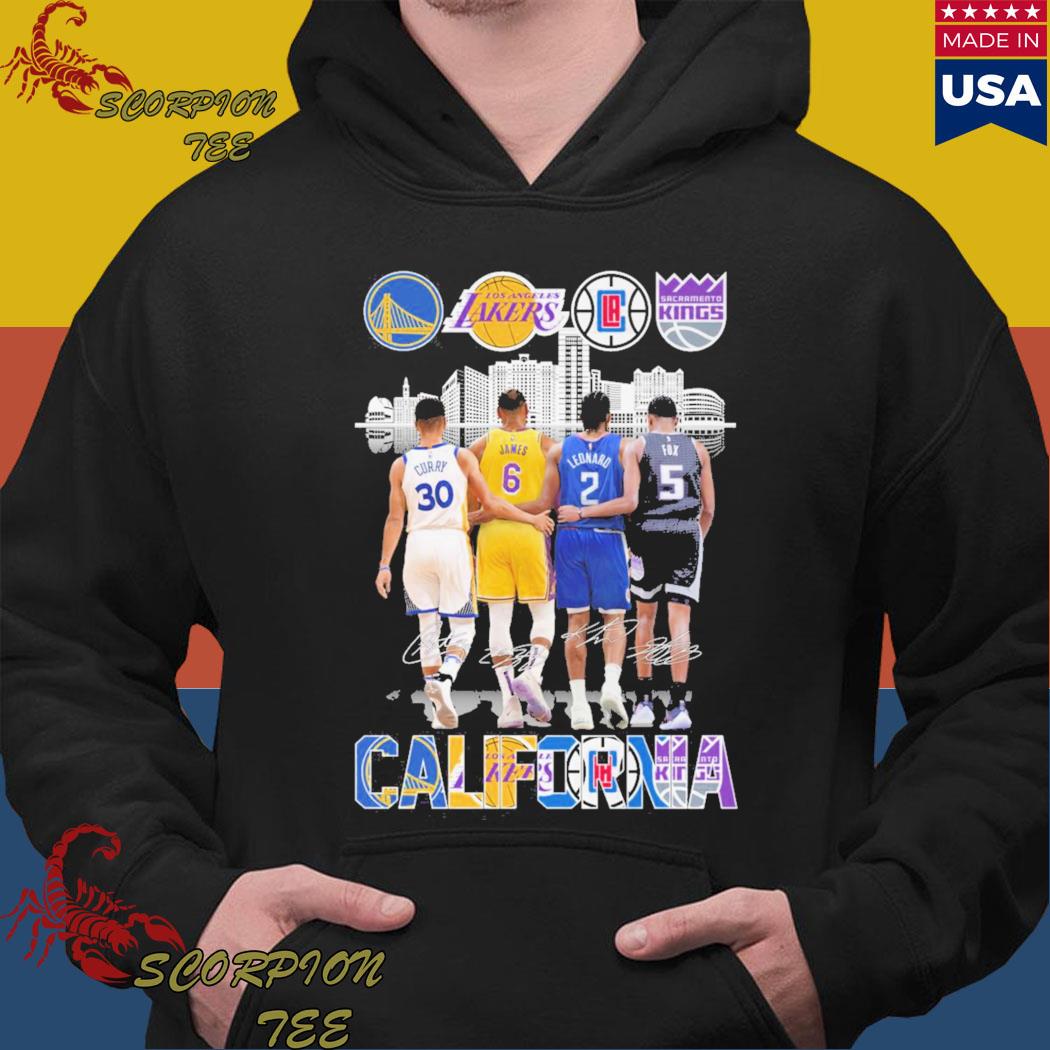 California golden state warriors and los angeles Lakers and los angeles  clippers NBA sacramento kings signature shirt, hoodie, sweater, long sleeve  and tank top