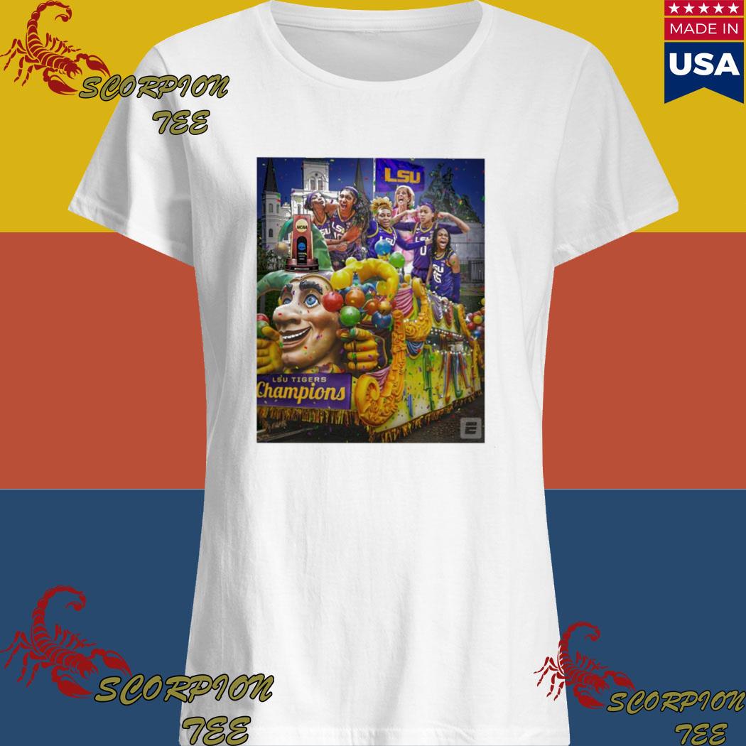 Lsu Tiger 2023 First National Champions Parade In Louisiana Shirt -  Freedomdesign