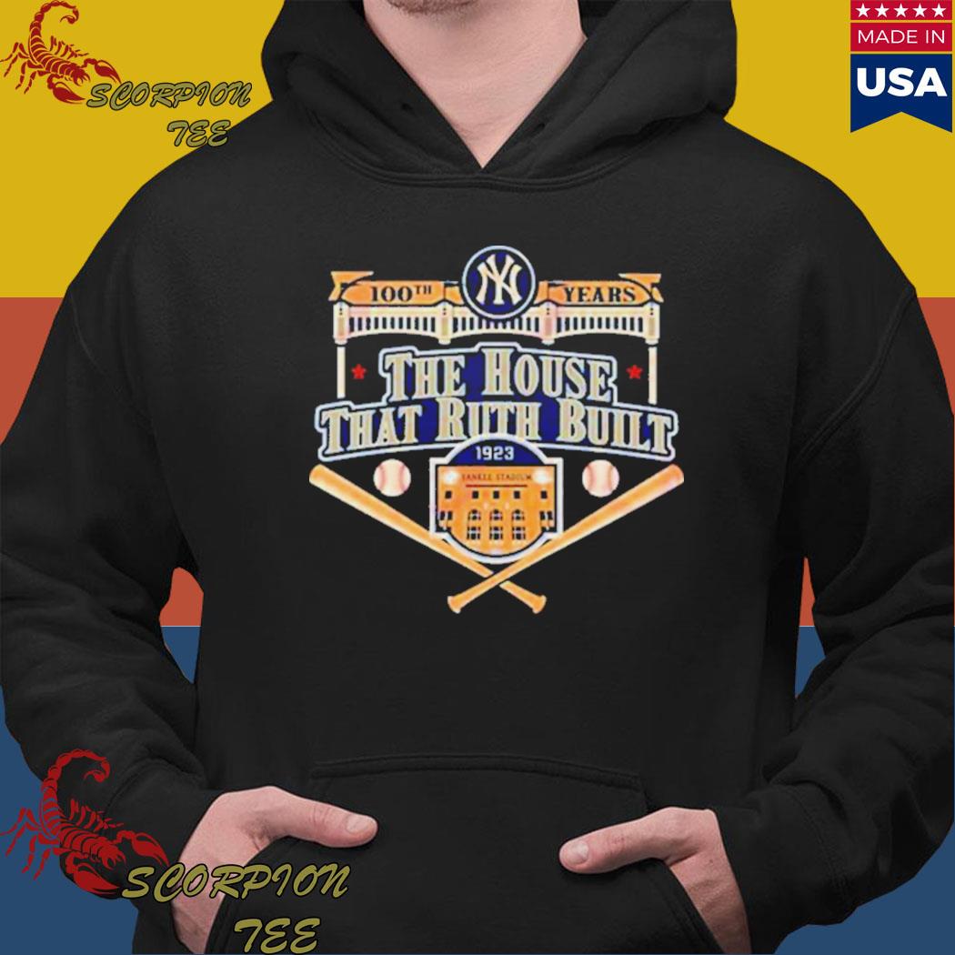Official 100th anniversary 1923 2023 mlb yankee stadium T-shirt, hoodie,  tank top, sweater and long sleeve t-shirt