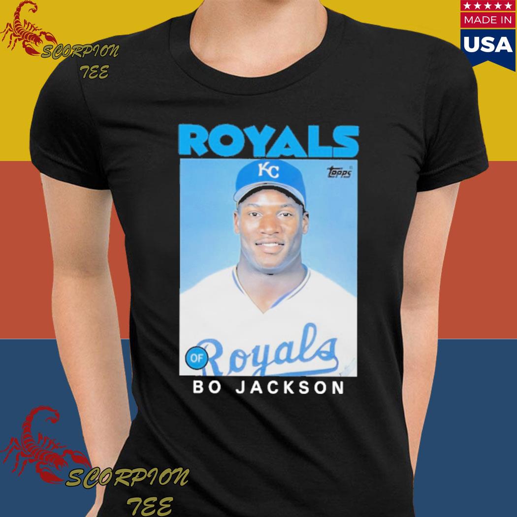 1986 topps baseball bo jackson royals T-shirt, hoodie, sweater