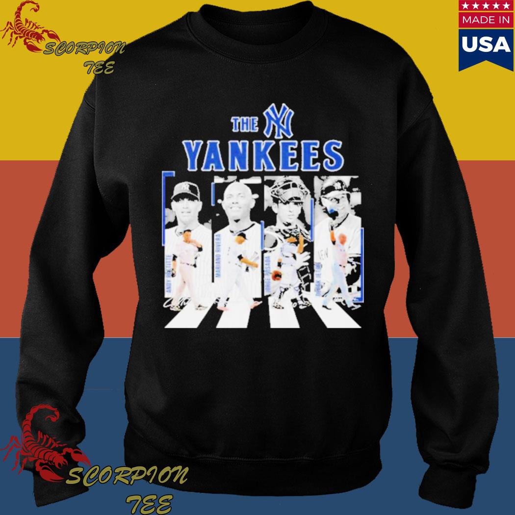 New York Yankees Andy Pettitte Mariano Rivera Derek Jeter And Jorge Posada  Signatures Shirt, hoodie, sweater, long sleeve and tank top
