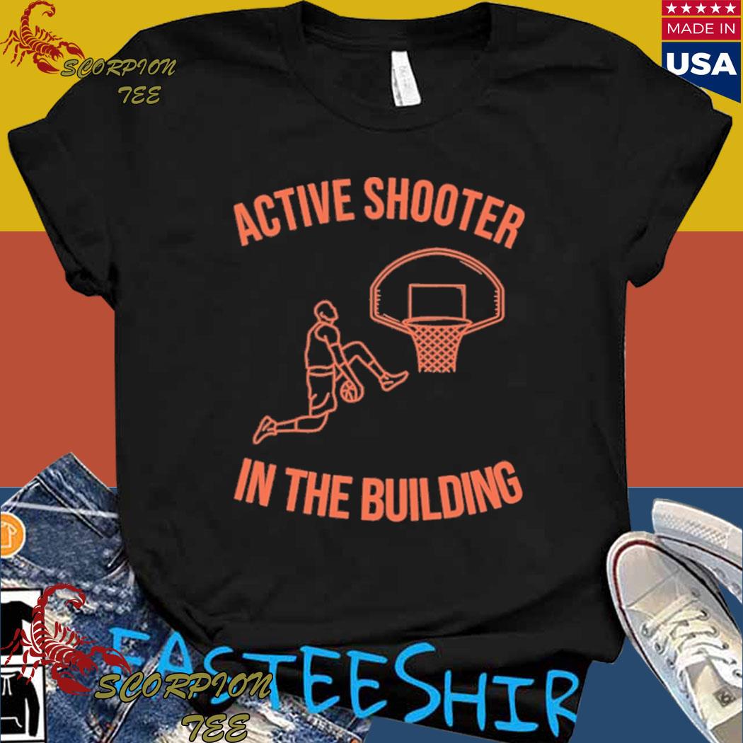 Trending active shooter basketball Shirt, hoodie, sweater, long