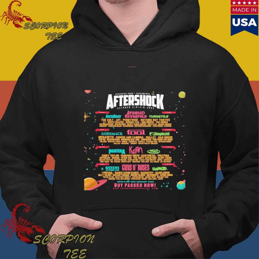 Official aftershock festival 2023 Tshirts, hoodie, tank top, sweater