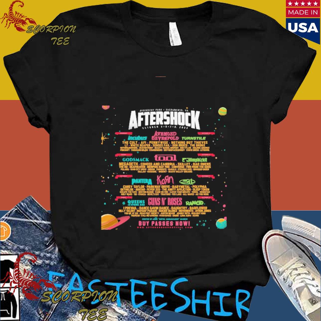 Official aftershock festival 2023 Tshirts, hoodie, tank top, sweater