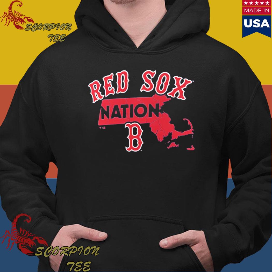 Official boston red sox fanatics branded hometown nation T-shirt, hoodie,  tank top, sweater and long sleeve t-shirt