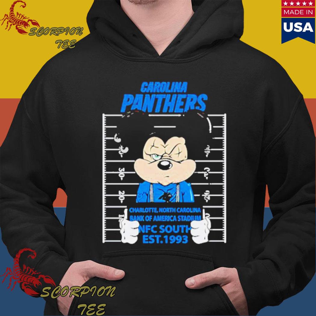 Carolina Panthers Mickey Mouse Charlotte North Carolina Bank Of America  Stadium Nfc South Est 1993 Shirt, hoodie, sweater, long sleeve and tank top