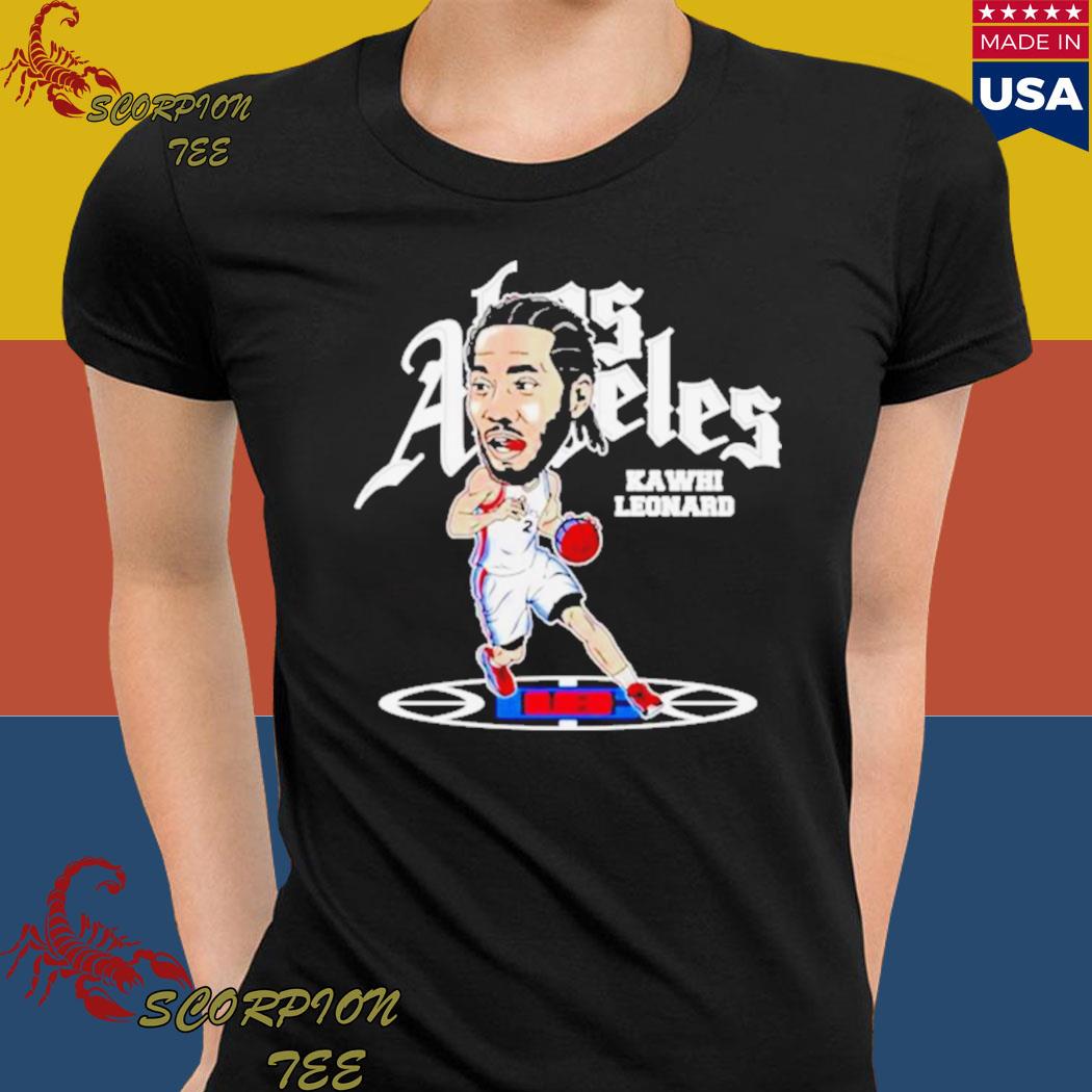 Kawhi Leonard Los Angeles Clippers Cartoon T-Shirt - Yesweli