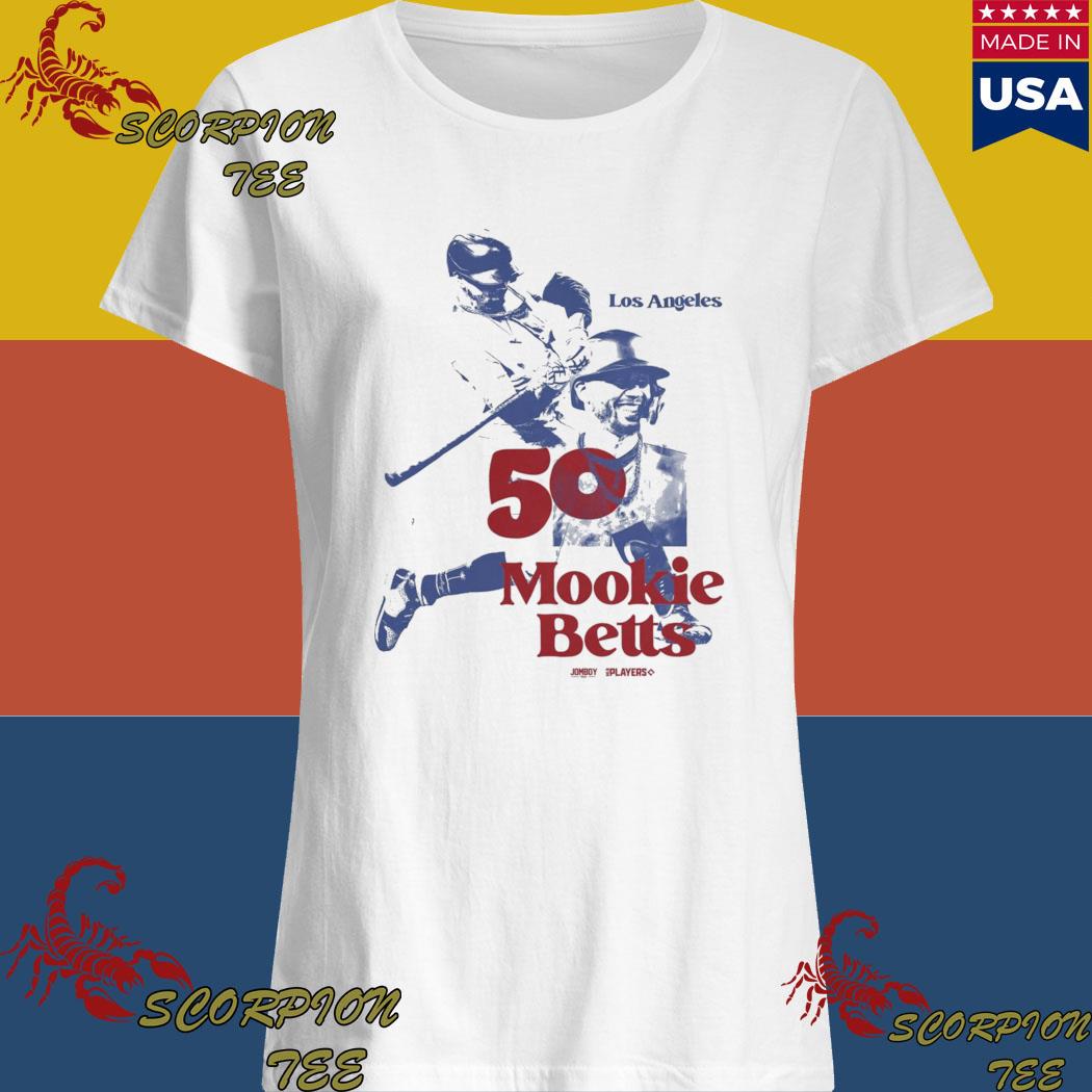 Official los angeles 50 mookie betts baseball T-shirt, hoodie, tank top,  sweater and long sleeve t-shirt