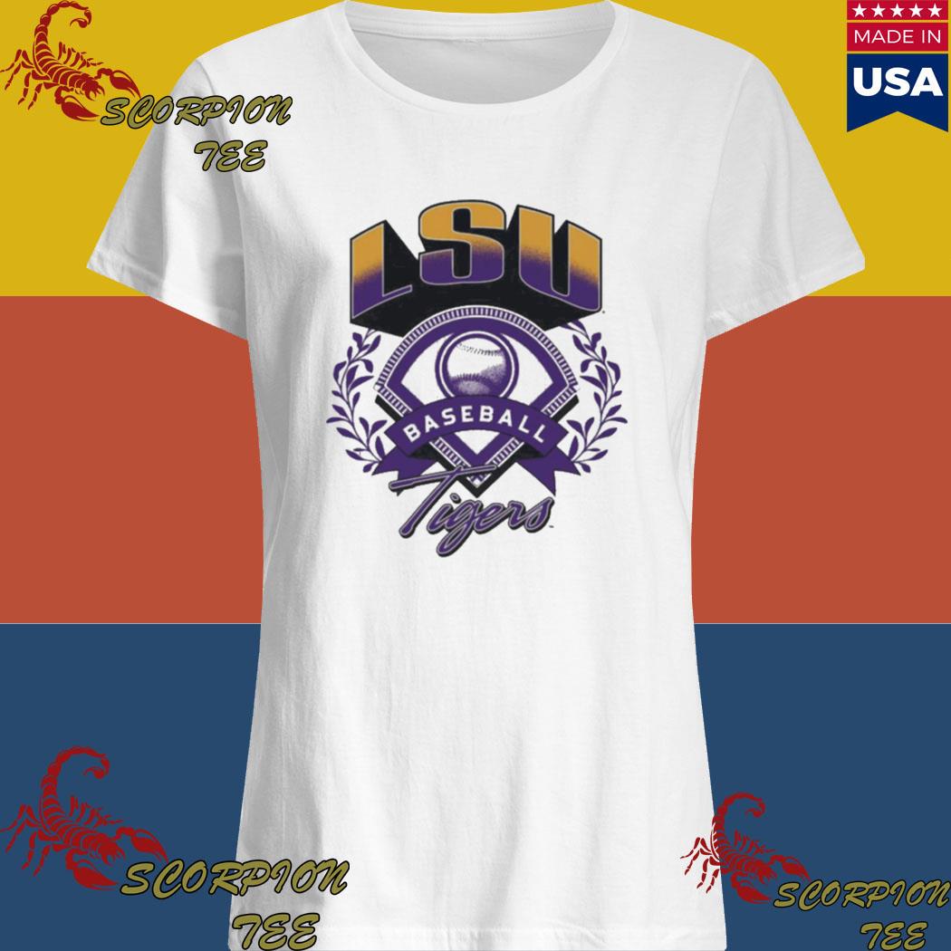  LSU Tigers Baseball Logo Officially Licensed T-Shirt