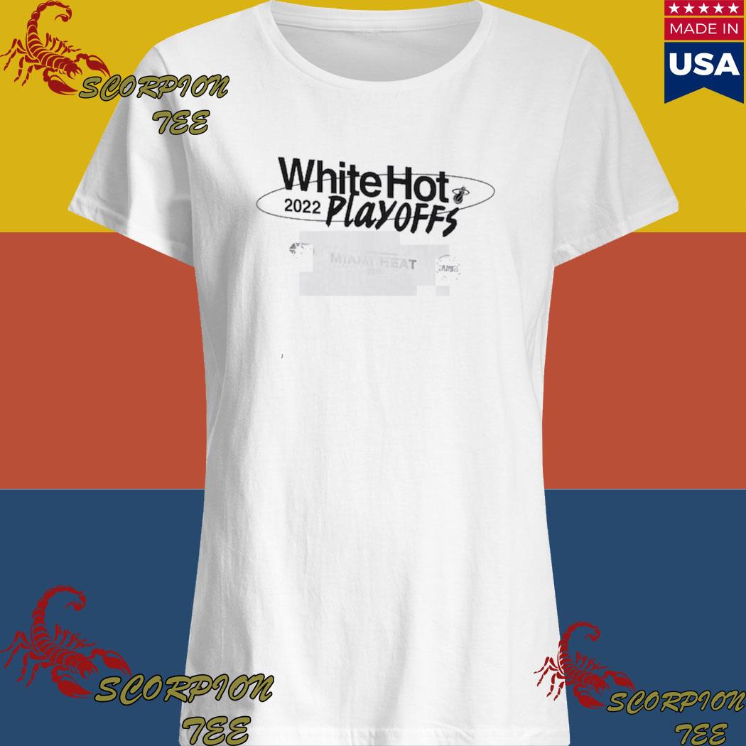 Miami Heat Nike 2023 NBA Playoffs Mantra T-Shirt - White