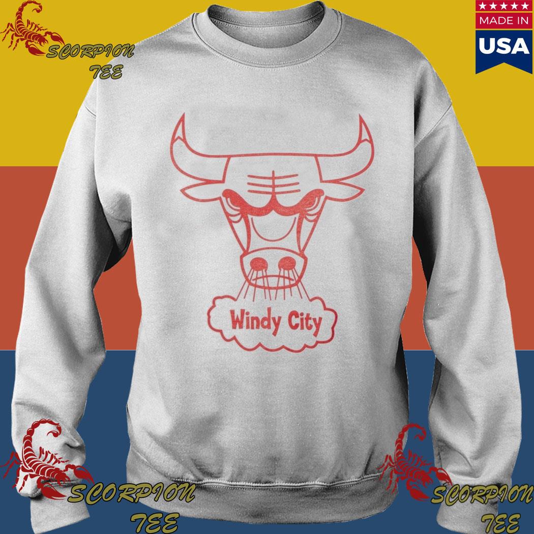 Chicago Bulls Mitchell and Ness Windy City logo shirt, hoodie, sweater,  long sleeve and tank top