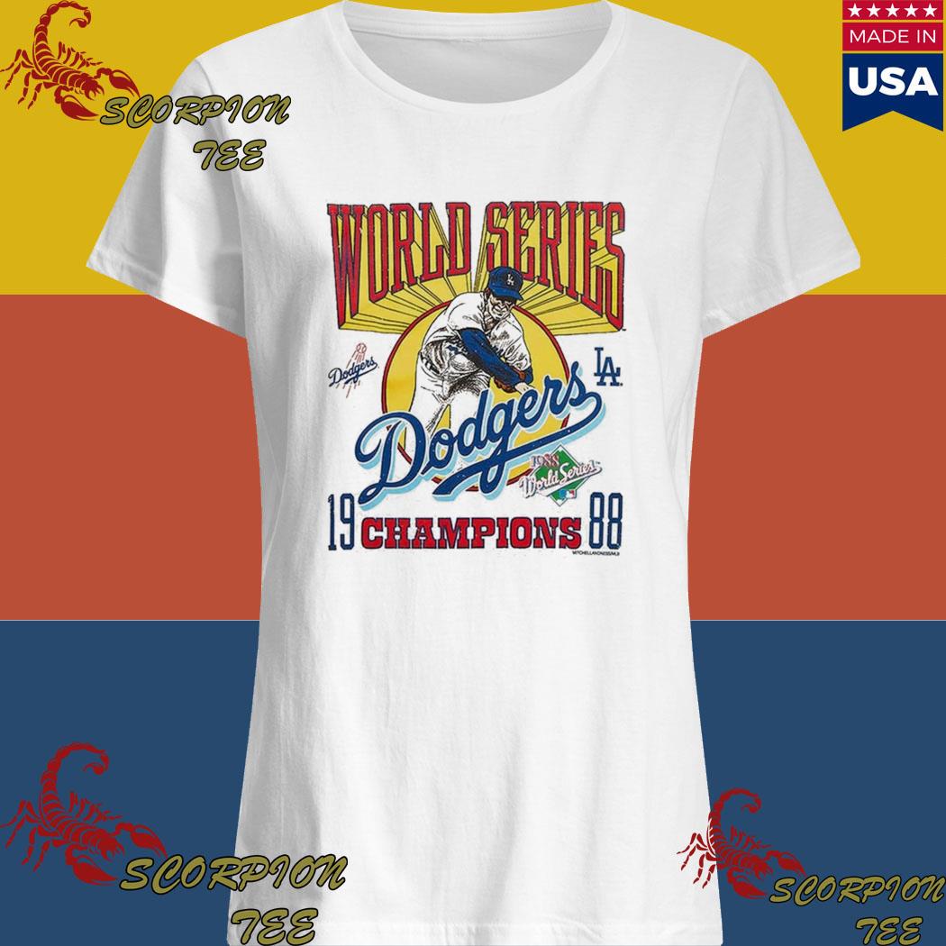 Mitchell & Ness Dodgers World Series T-Shirt