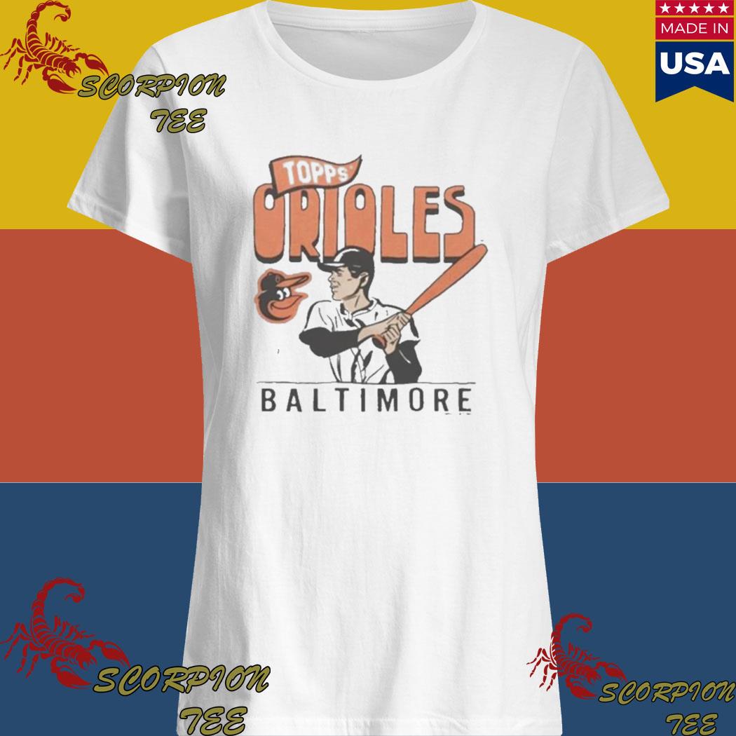 Mlb Baltimore Orioles Women's Short Sleeve V-neck Fashion T-shirt