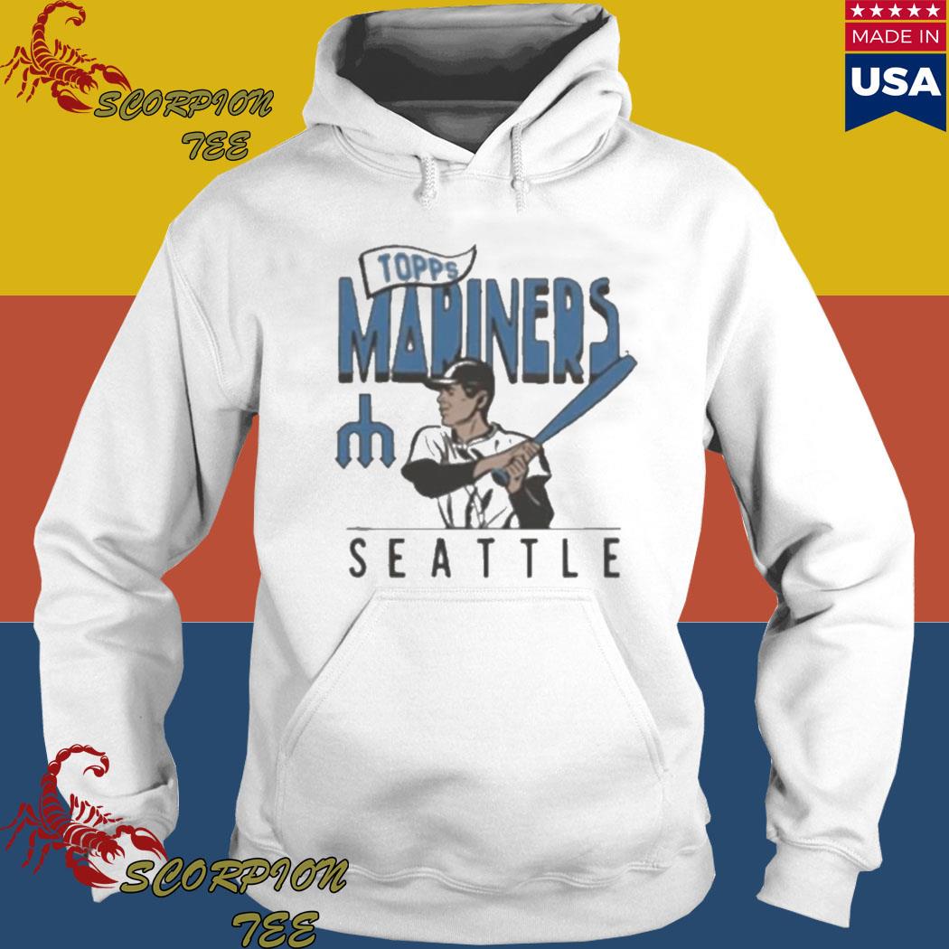 Official mlb x topps Seattle mariners T-shirt, hoodie, sweater, long sleeve  and tank top