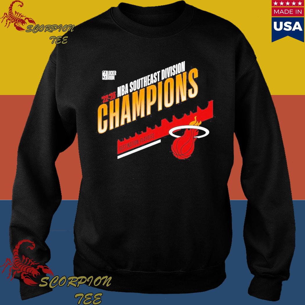 Miami Heat 2022 Southeast Division Champions logo T-shirt, hoodie, sweater,  long sleeve and tank top