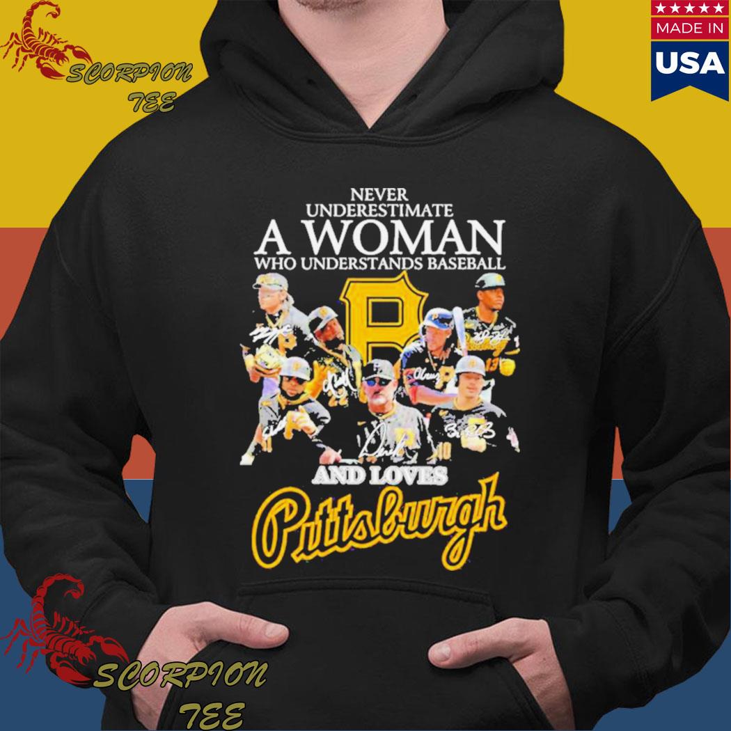 Product never underestimate a woman who understands baseball and love  tigers shirt, hoodie, sweater, long sleeve and tank top