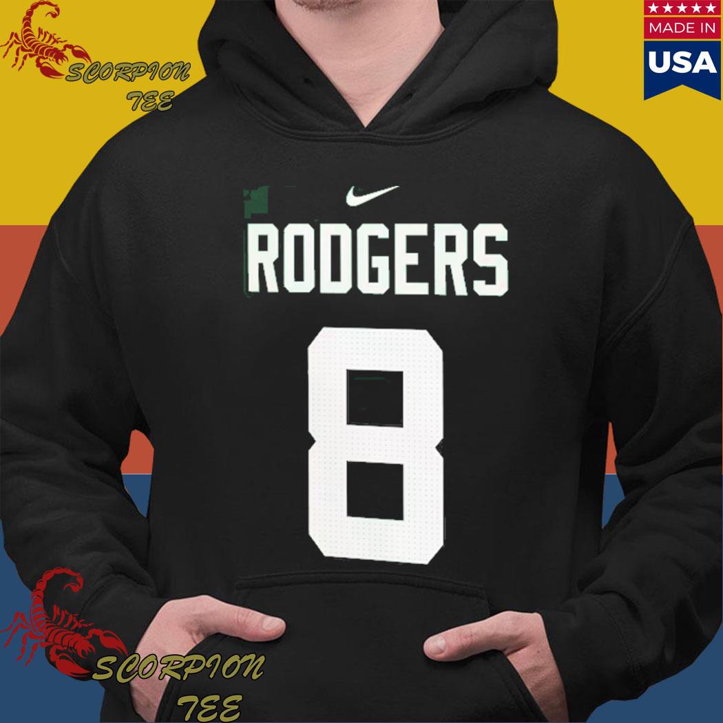 Official nike new york jets player 8 aaron rodgers T-shirt, hoodie, tank  top, sweater and long sleeve t-shirt