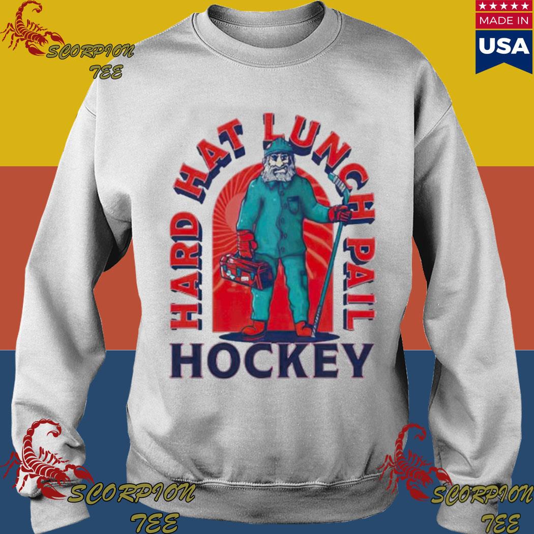 Buy Ny islanders fan hard hat lunch pail hockey shirt For Free
