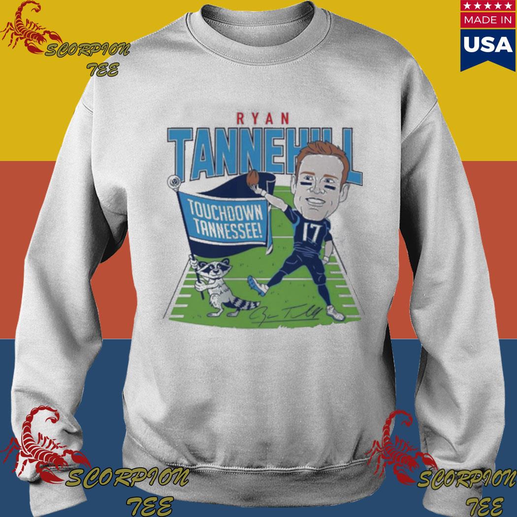 Ryan tannehill caricature touchdown Tennessee T-shirt, hoodie