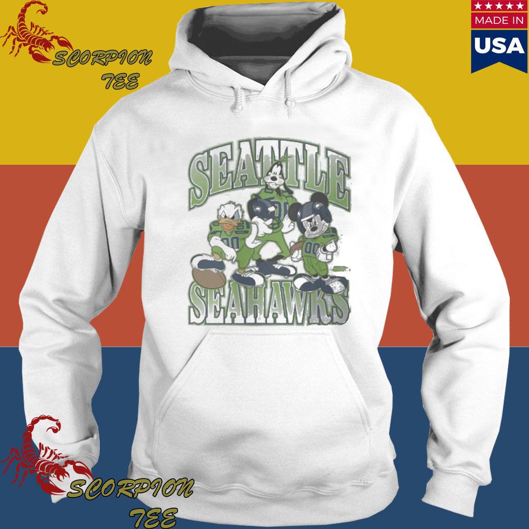 Seattle Seahawks Long Sleeve Raglan, Junk Food Clothing