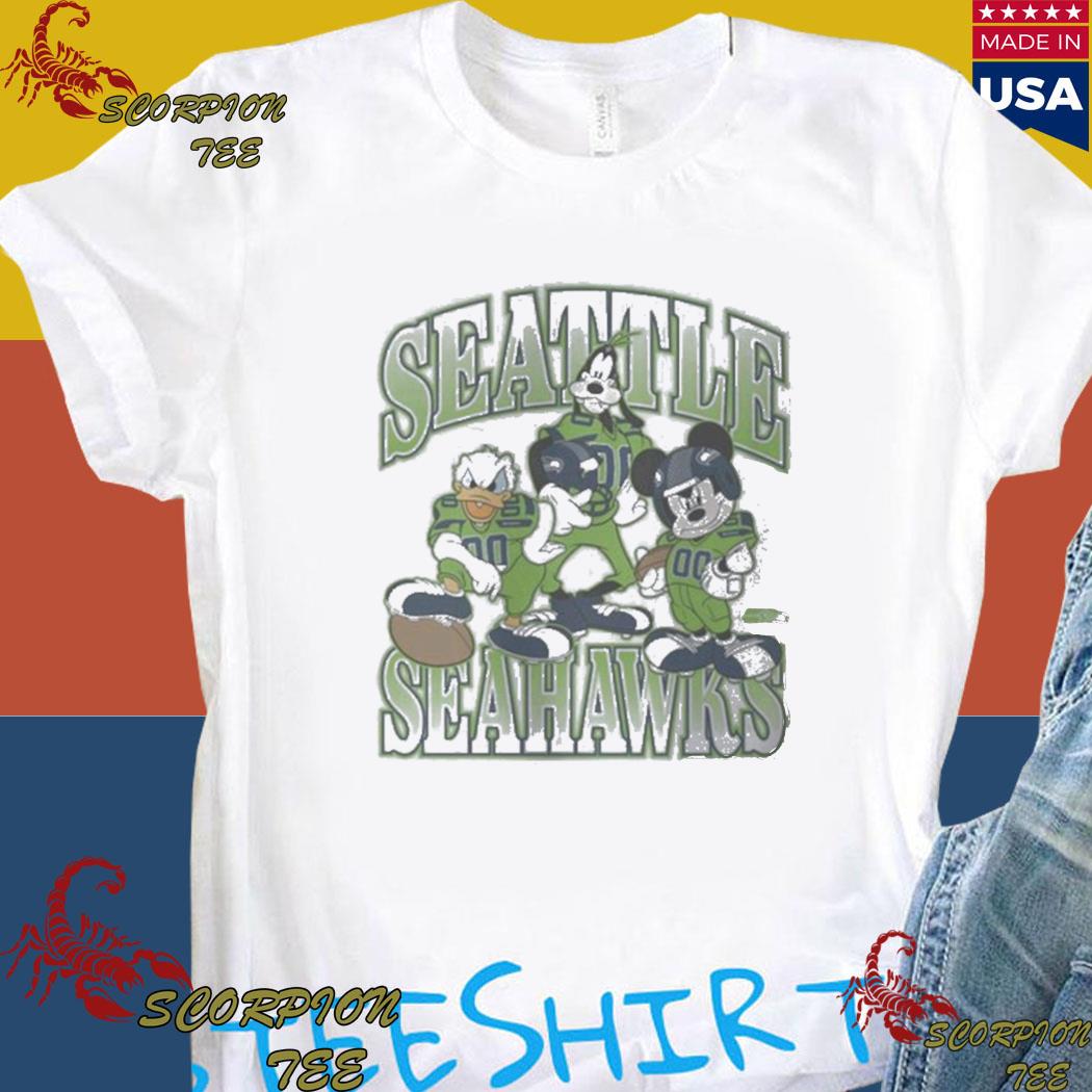 Seattle Seahawks Long Sleeve Raglan, Junk Food Clothing