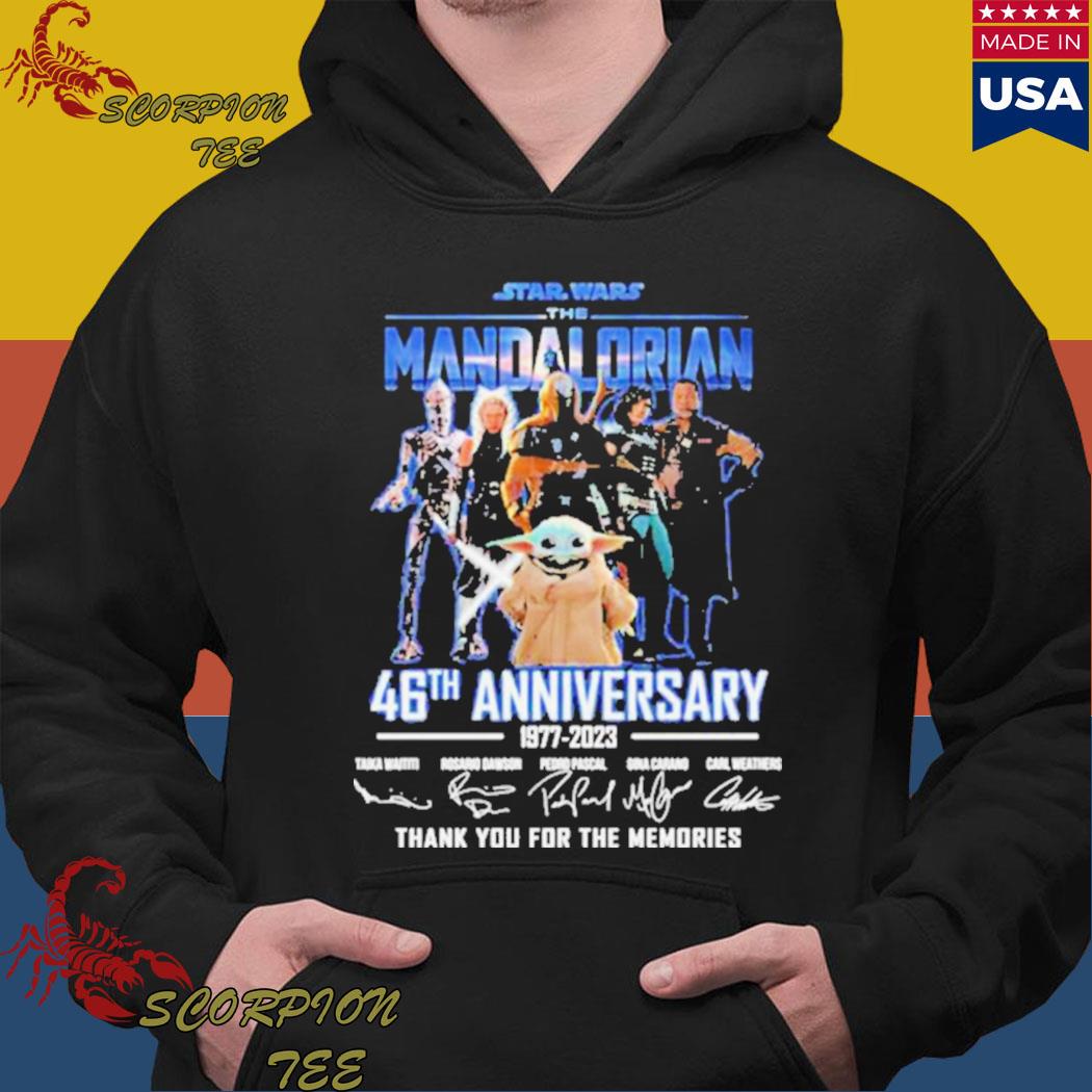 Star Wars 46th 1977-2023 Anniversary Thank For The Memories Tshirt Men 