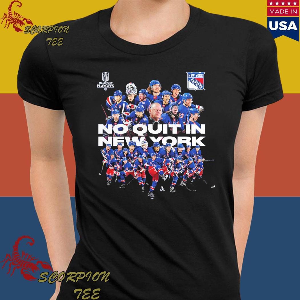 New York Rangers No Quit In New York Shirt,Sweater, Hoodie, And Long  Sleeved, Ladies, Tank Top