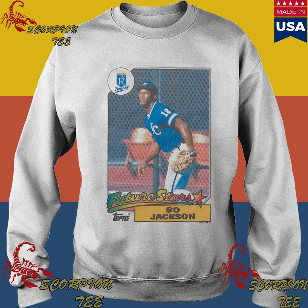 1987 Topps Future Stars Bo Jackson Royals Shirt - Shirtnewus