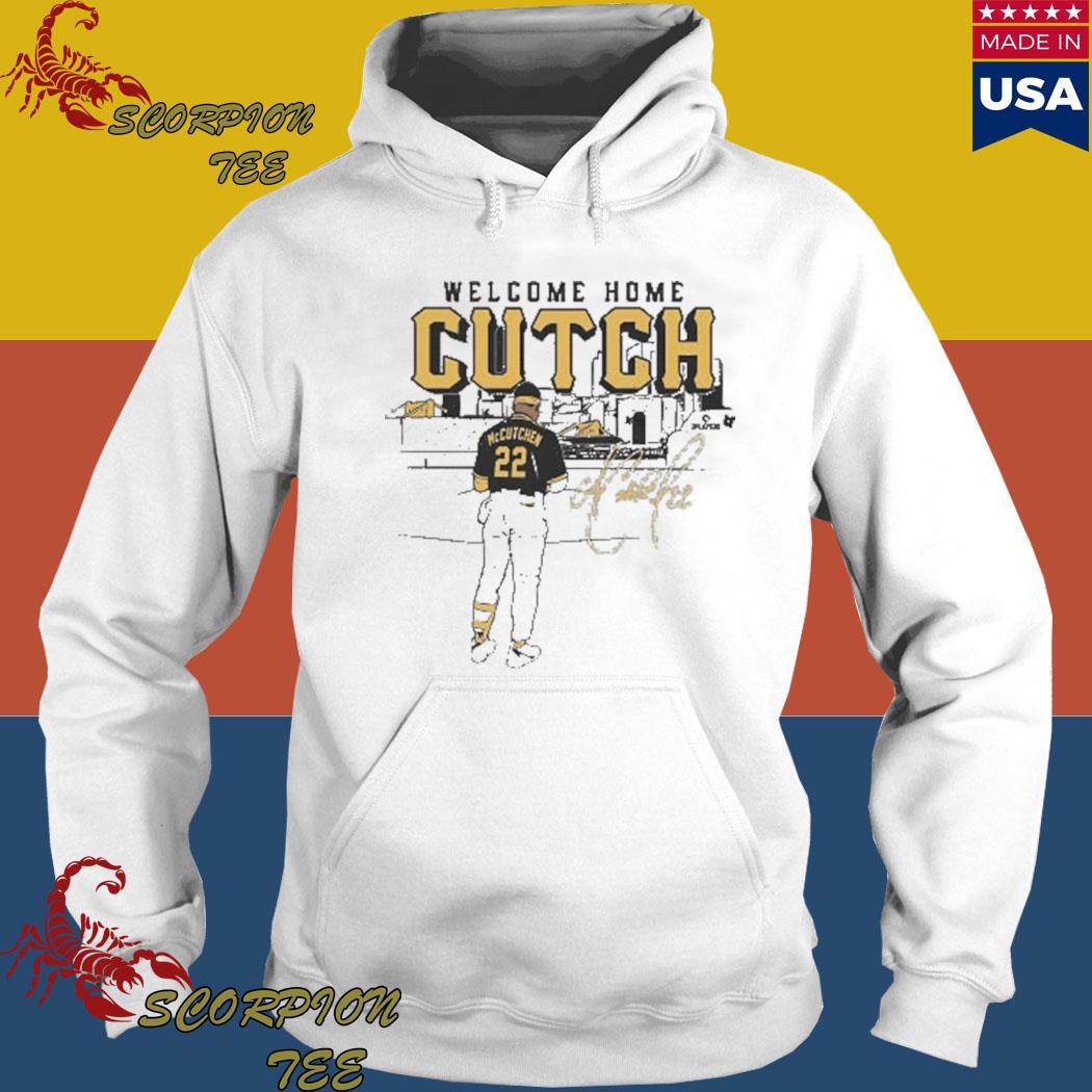 Official Welcome Home, Andrew McCutchen Shirt, hoodie, sweater