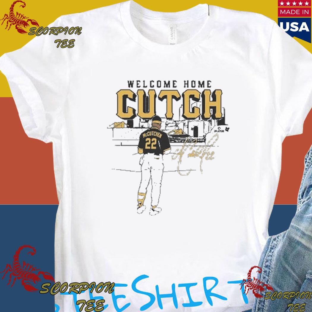 Official Welcome Home, Andrew McCutchen Shirt, hoodie, sweater