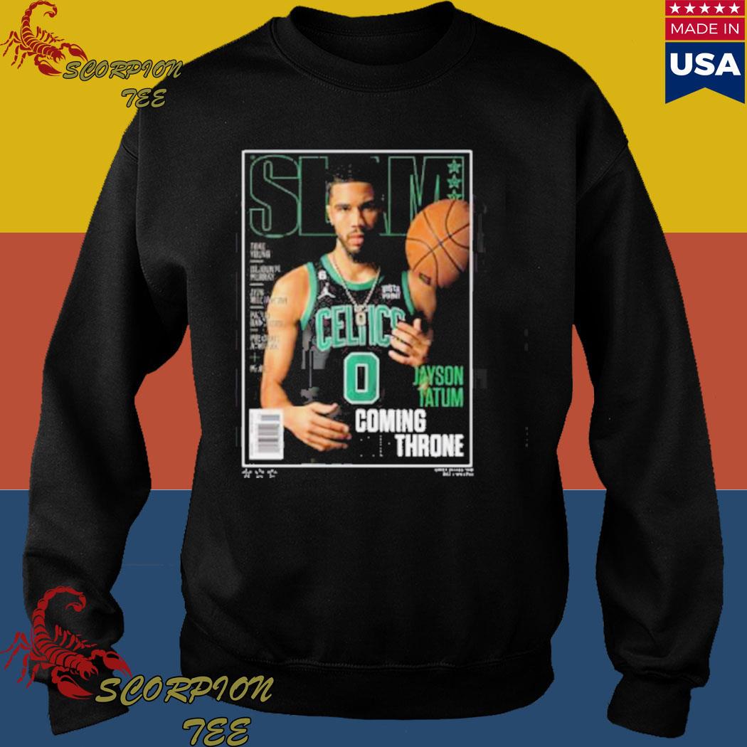 Basketball Boston celtics jayson tatum slam shirt, hoodie, longsleeve,  sweater