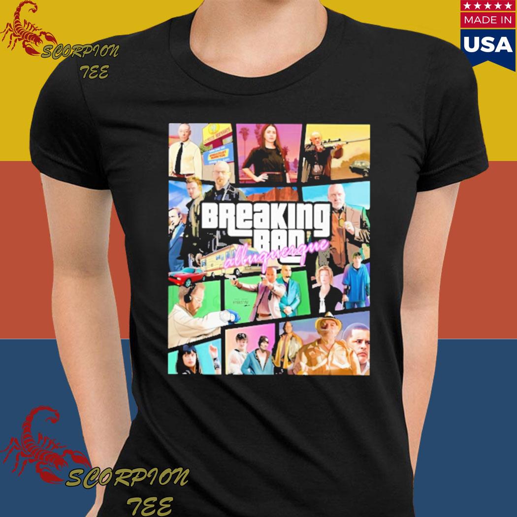 Breaking Bad Albuquerque Custom GTA art Shirt - Bring Your Ideas