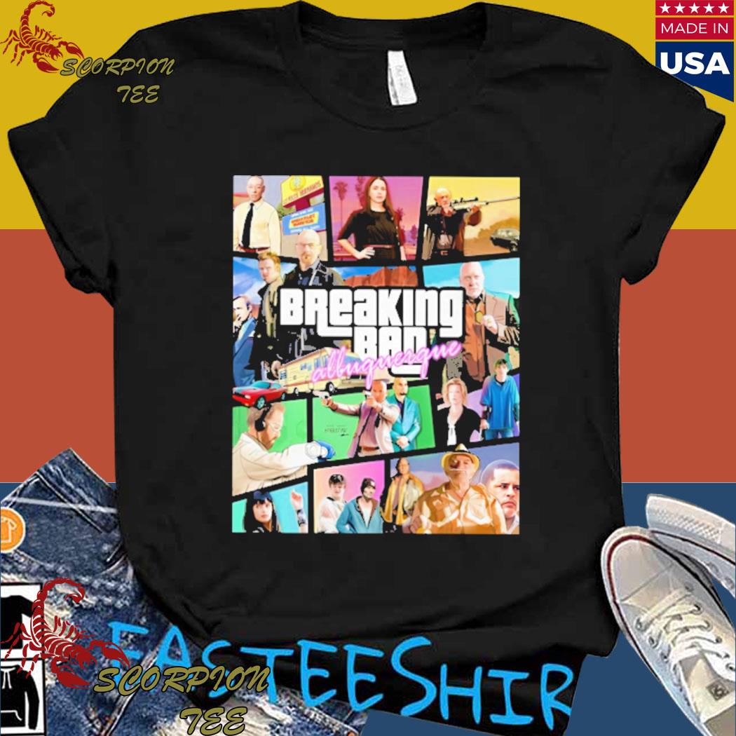 Breaking Bad Albuquerque Custom GTA art Shirt - Bring Your Ideas
