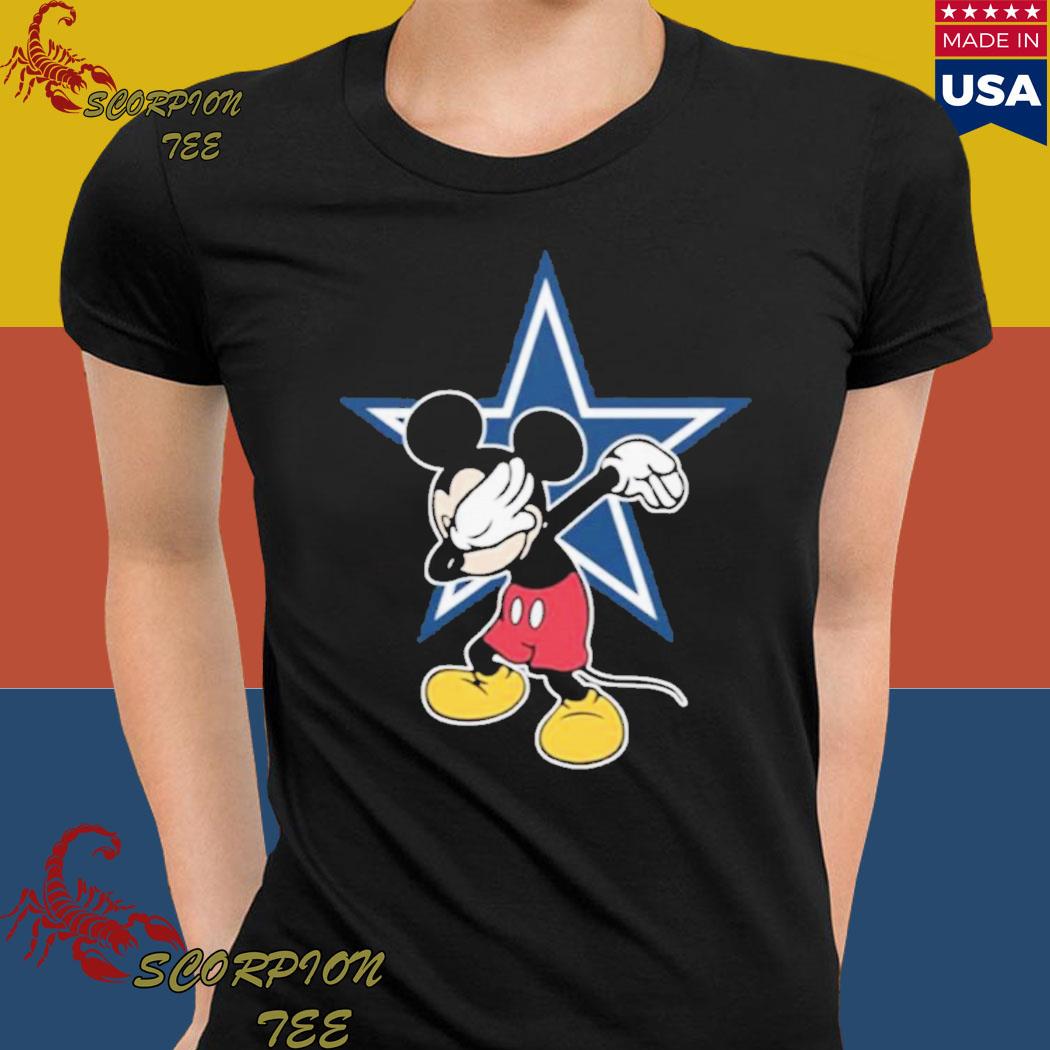 Official dallas Cowboys NFL Football Dabbing Mickey Disney Sports T Shirts,  hoodie, tank top, sweater and long sleeve t-shirt