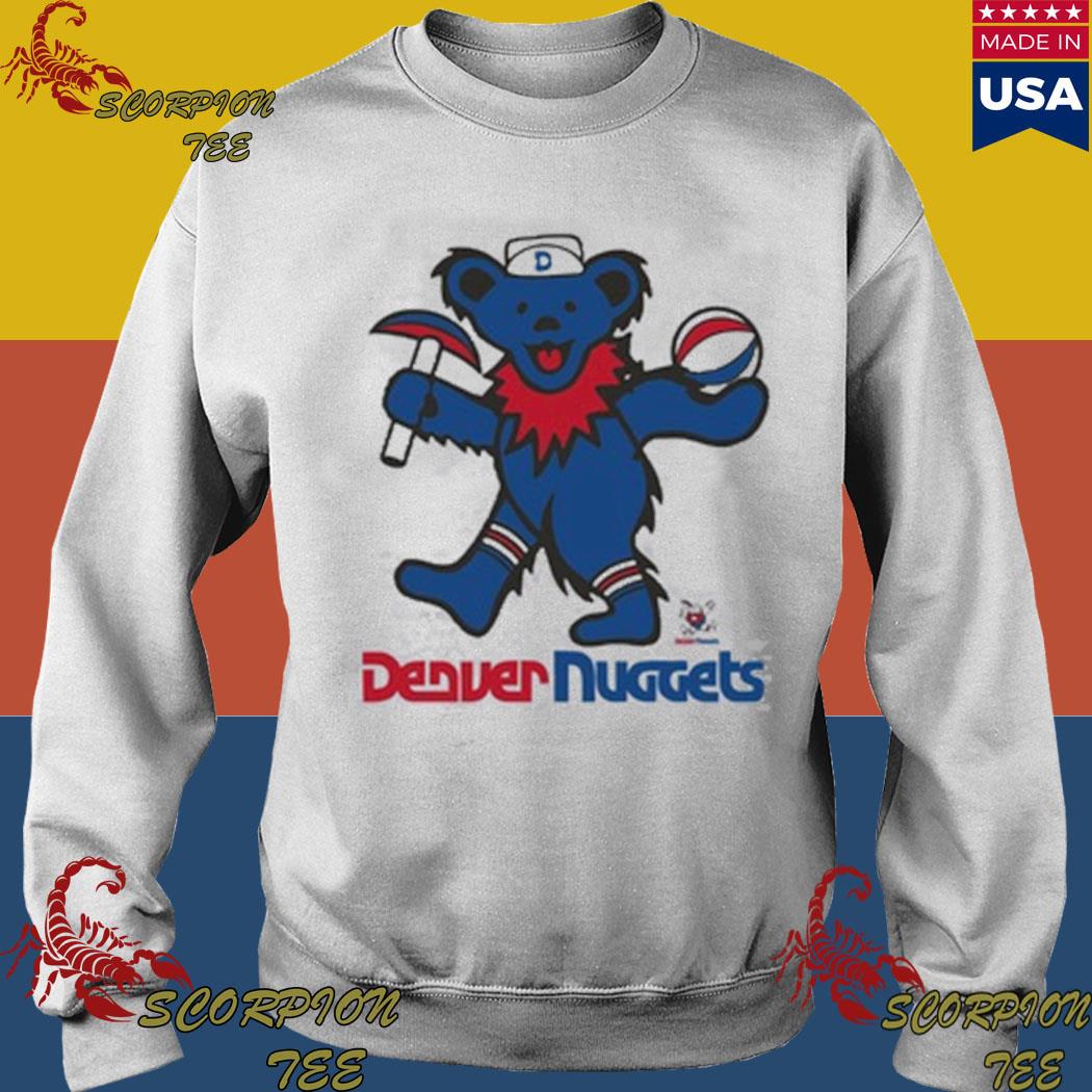 Denver Nuggets Grateful Dead Dancing Bear Shirt