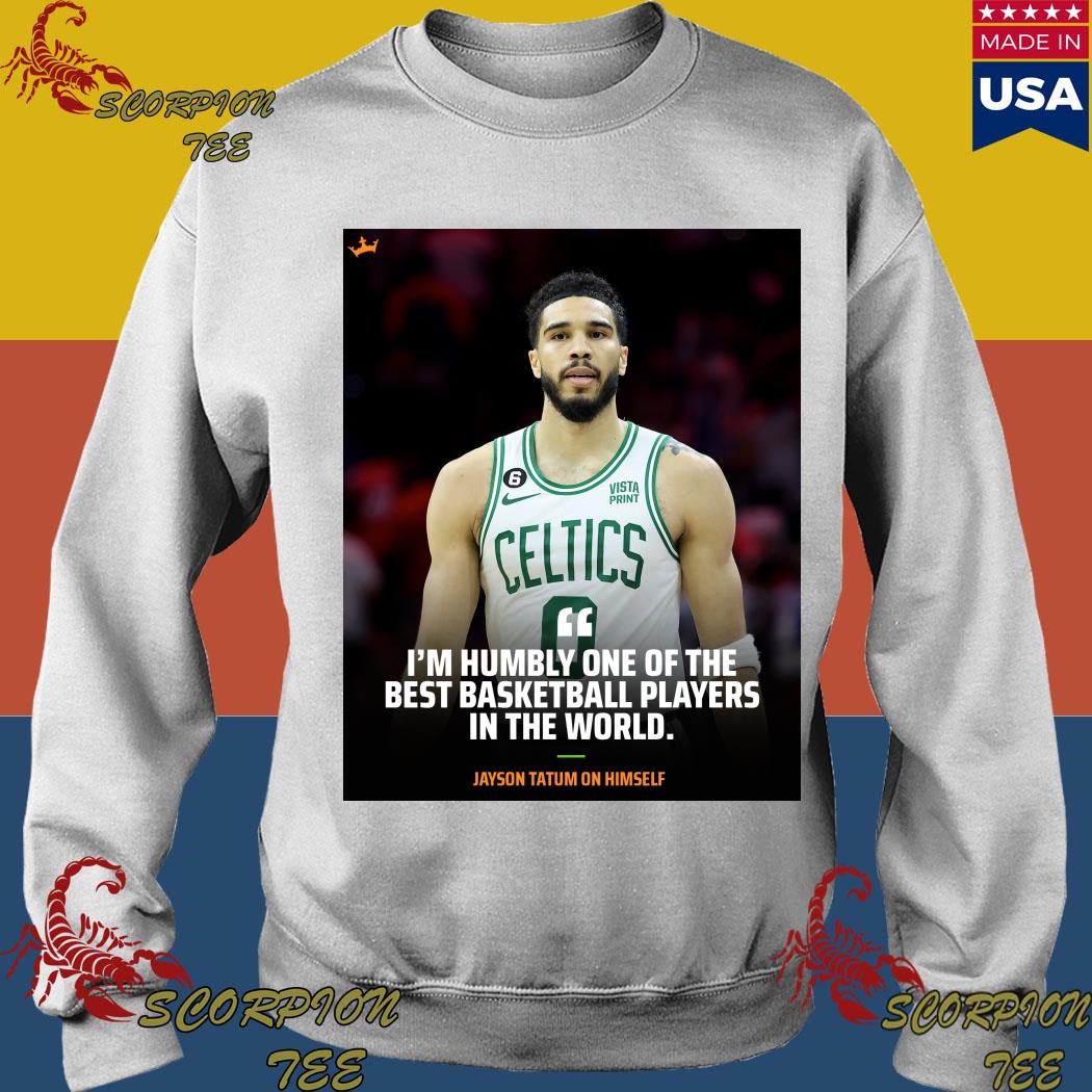 Official Boston celtics jayson tatum 2023 basketball shirt, hoodie,  sweater, long sleeve and tank top