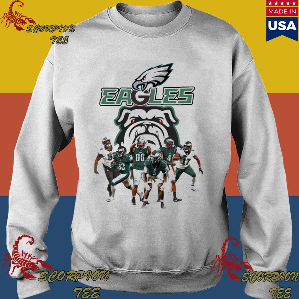 Philadelphia Eagles And Georgia Bulldogs Eagles shirt, hoodie, sweater,  long sleeve and tank top