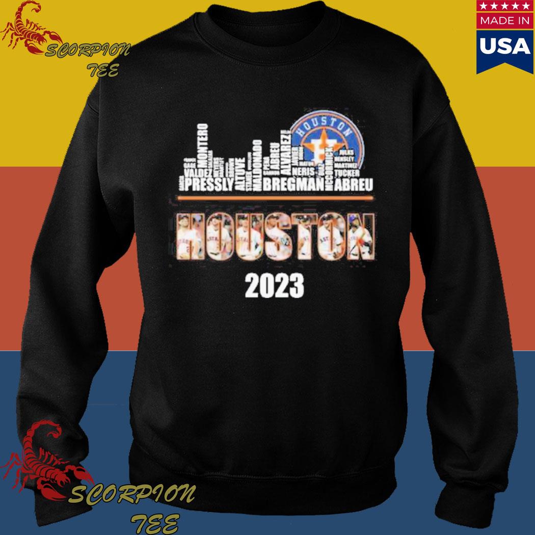 Astros Win Houston 2023 Team Football Shirt, hoodie, sweater, long sleeve  and tank top