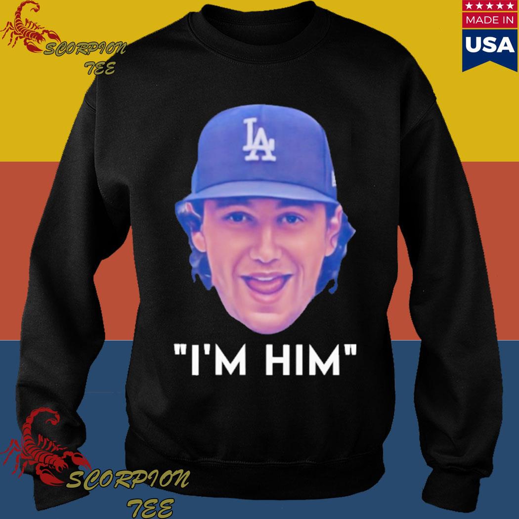 Official Him james outman los angeles Dodgers T-shirt, hoodie, tank top,  sweater and long sleeve t-shirt