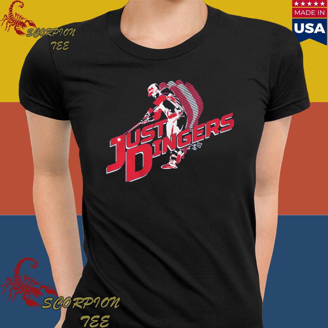 J.D. Martinez Boston Red Sox Men's Scarlet Roster Name & Number T-Shirt 